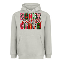 Moon Dust Candy Cane Cutie Heavyweight Hoodie - FaDigitalArtStudio