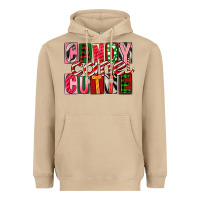Mushroom Candy Cane Cutie Heavyweight Hoodie - FaDigitalArtStudio