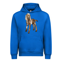 Cobalt Baby Nubian Goat Urban Hoodie - LillyAllenDesigns