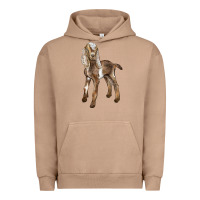 Pigment Burro Baby Nubian Goat Urban Hoodie - LillyAllenDesigns
