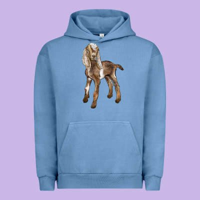 Baby Nubian Goat Urban Hoodie Designed By Lillyallendesigns