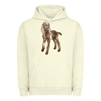 Pigment Pistachio Baby Nubian Goat Urban Hoodie - LillyAllenDesigns