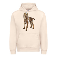 Sandshell Baby Nubian Goat Urban Hoodie - LillyAllenDesigns