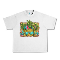 Lunar Rock hello summer pineapple Urban Heavy Tee - BarkalooDesign