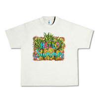 Hello Summer Pineapple Urban Heavy Tee | Teevron