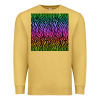 Antique Gold tiger glitter seamless pattern Premium Sweatshirt - BundleAndBundleShop