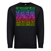 Black tiger glitter seamless pattern Premium Sweatshirt - BundleAndBundleShop
