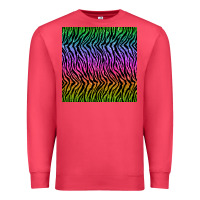 Cardinal tiger glitter seamless pattern Premium Sweatshirt - BundleAndBundleShop