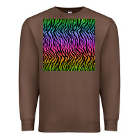 Chestnut tiger glitter seamless pattern Premium Sweatshirt - BundleAndBundleShop