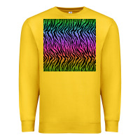 Lemon tiger glitter seamless pattern Premium Sweatshirt - BundleAndBundleShop