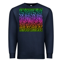 Navy tiger glitter seamless pattern Premium Sweatshirt - BundleAndBundleShop