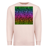 Pale Pink tiger glitter seamless pattern Premium Sweatshirt - BundleAndBundleShop