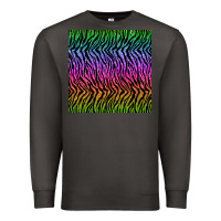 Smoke tiger glitter seamless pattern Premium Sweatshirt - BundleAndBundleShop