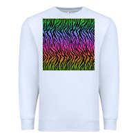 White tiger glitter seamless pattern Premium Sweatshirt - BundleAndBundleShop