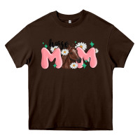 Chocolate Brown horse mom Heavy Core Tee - MaliasSmallBusiness