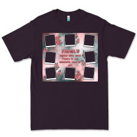 Plum family photo collage Premium Tee - MaliasSmallBusiness