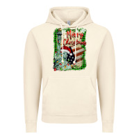 Vintage Artic merry christmas  statue of liberty Vintage Hoodie - BarkalooDesign
