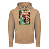Vintage Coffee merry christmas  statue of liberty Vintage Hoodie - BarkalooDesign