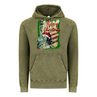 Vintage Olive merry christmas  statue of liberty Vintage Hoodie - BarkalooDesign