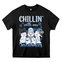 Black chillin  with my sowmies Heavy Core Tee - AdoDesignShop