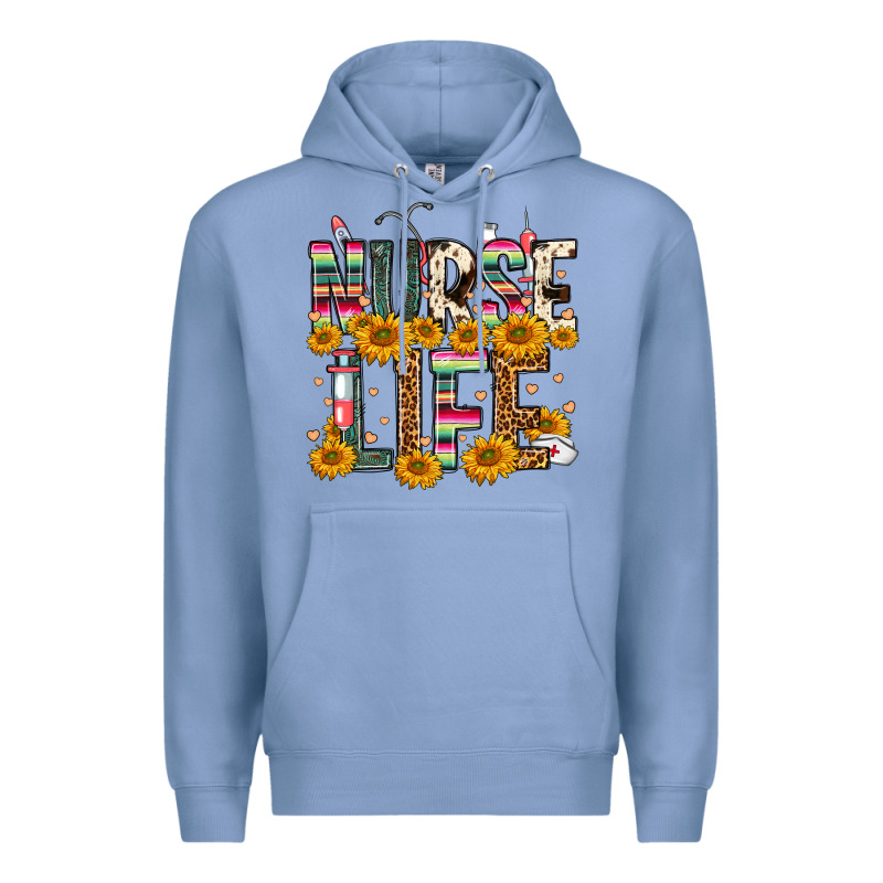 Western Nurse Life Premium Hoodie by FaDigitalArtStudio | Teevron