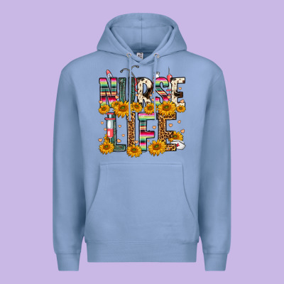 Western Nurse Life Premium Hoodie Designed By Fadigitalartstudio