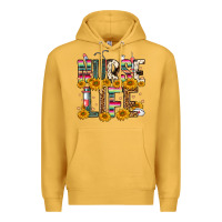 Mustard Western Nurse Life Premium Hoodie - FaDigitalArtStudio
