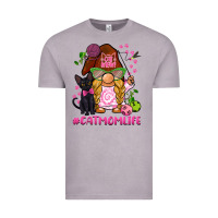 Vintage Zinc cat mom  life gnome Vintage Tee - BarkalooDesign