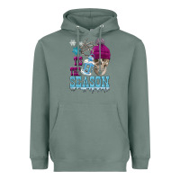 Sage tis the season winter skull Heavyweight Hoodie - FaDigitalArtStudio