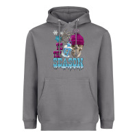 Storm tis the season winter skull Heavyweight Hoodie - FaDigitalArtStudio