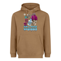 Toasted Coconut tis the season winter skull Heavyweight Hoodie - FaDigitalArtStudio