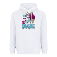 White tis the season winter skull Heavyweight Hoodie - FaDigitalArtStudio