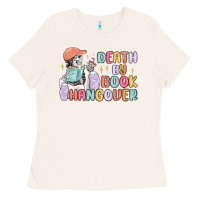 Bone death by book hangover Ladies Tee - MaliasSmallBusiness
