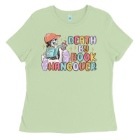 Matcha death by book hangover Ladies Tee - MaliasSmallBusiness