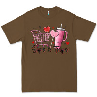 Cacao sips & trips target inspired stanley Premium Tee - MaliasSmallBusiness