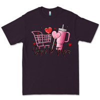 Plum sips & trips target inspired stanley Premium Tee - MaliasSmallBusiness
