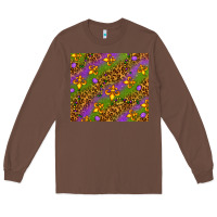 Chestnut Mardi Gras Long Sleeve Tee - NancyCooperArtShop