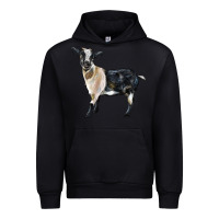 Black Tennessee Fainting Goat Urban Hoodie - LillyAllenDesigns