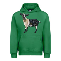 Emerald Tennessee Fainting Goat Urban Hoodie - LillyAllenDesigns