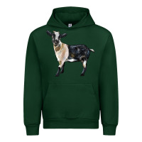Forest Green Tennessee Fainting Goat Urban Hoodie - LillyAllenDesigns
