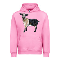 Fuchsia Pink Tennessee Fainting Goat Urban Hoodie - LillyAllenDesigns
