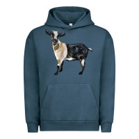 Pigment Midnight Navy Tennessee Fainting Goat Urban Hoodie - LillyAllenDesigns