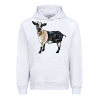 White Tennessee Fainting Goat Urban Hoodie - LillyAllenDesigns