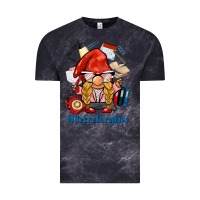 Cloud Black secretary life gnome Vintage Tee - BarkalooDesign
