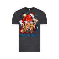 Vintage Black secretary life gnome Vintage Tee - BarkalooDesign