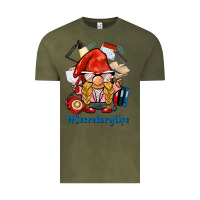 Vintage Olive secretary life gnome Vintage Tee - BarkalooDesign