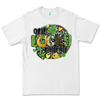 White one lucky mama Premium Tee - MaliasSmallBusiness
