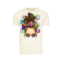 Vintage Arctic messy bun tie dye Vintage Tee - RanaPortraitStore