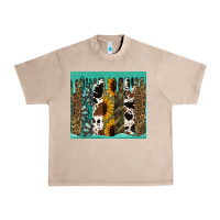 French Oak western brushstroke tumbler Urban Heavy Tee - Jasminsmagicworld