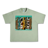 Oil Green western brushstroke tumbler Urban Heavy Tee - Jasminsmagicworld